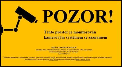 Kamerový systém školy - bezpečnost na prvním místě